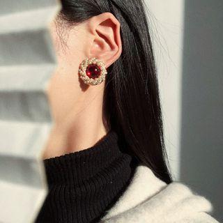 Faux Pearl Acrylic Bead Earring