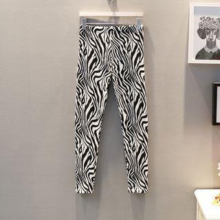 Zebra Print Leggings