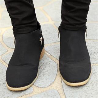 Zipped Ankle Boots
