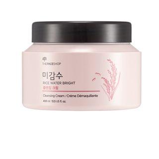 The Face Shop - Rice Water Bright Cleansing Cream 400ml