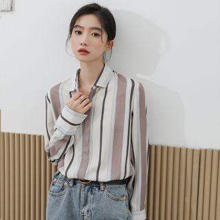 Striped Shirt Stripes - Off White - One Size