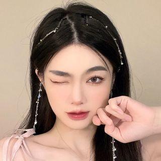 Rhinestone Alloy Headpiece / Set