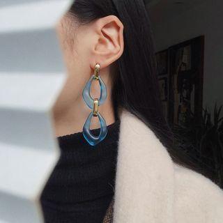 Chain Acrylic Dangle Earring