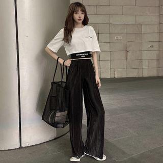 Cropped T-shirt / Tank Top / Pants