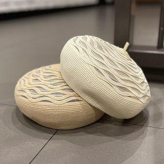 Mesh Straw Beret