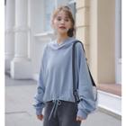 Plain Hoodie Blue - One Size