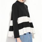 Striped A-line Top