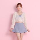 Plain Swim Top / Skirt / Cover Up / Pouch / Set
