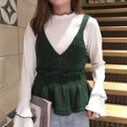 Knit Sleeveless Vest