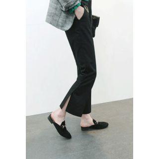 Metallic-detail Dress Pants