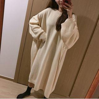 Long-sleeve Oversize Dress