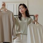 Short / Long-sleeve Plain T-shirt