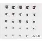 Diy Metallic Nail Art Decoration (jm-18) 1 Set