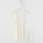 Plain Knitted Camisole Top