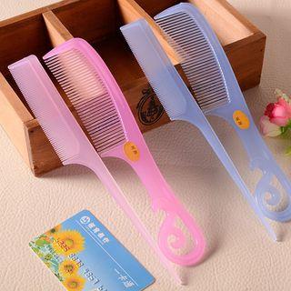 Plastic Hair Comb Set Of 1 - One Size