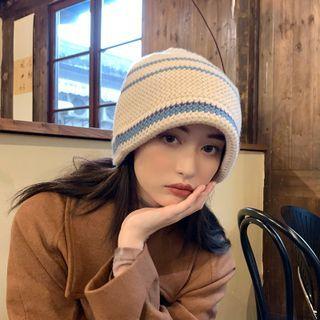 Striped Woolen Beanie