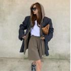 Zipped Hoodie / Shorts / Blazer