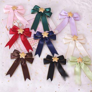 Star & Bow Hair Clip