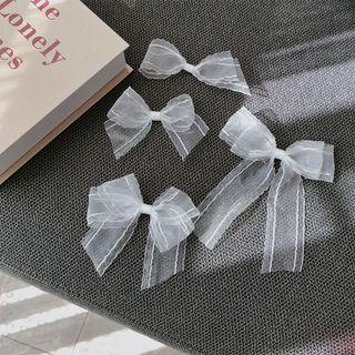 Ribbon Mesh Hair Clip / Hair Tie
