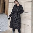 Padded Sashed Coat