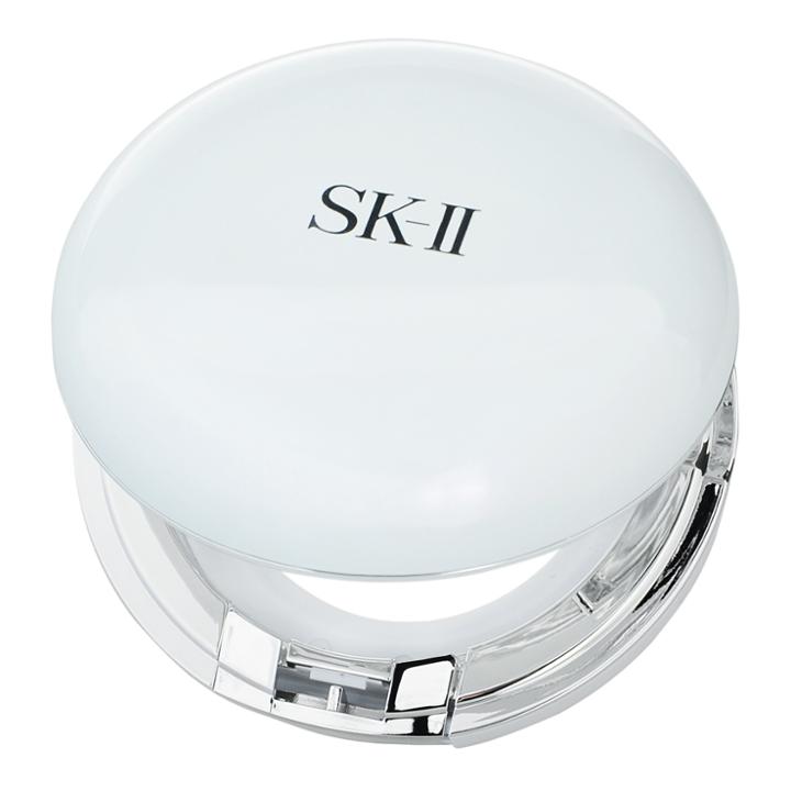 Sk-ii - Compact (white Round) (for Cellumination Essence-in Foundation) 1 Pc