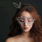 Rhinestone Face Mask / Headband