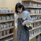 Lace Trim Blouse / Floral Print Overall Dress / Set