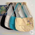 Canvas Messenger Bag / Bag Charm / Set