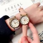 Cat Ear Accent Strap Watch