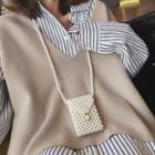 Faux Pearl Mini Bag As Shown In Figure - One Size