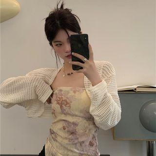 Tie-dyed Tube Top / Shrug