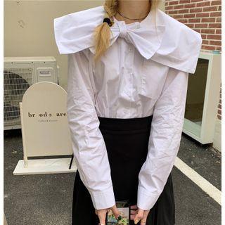 Blouse / Mini A-line Skirt