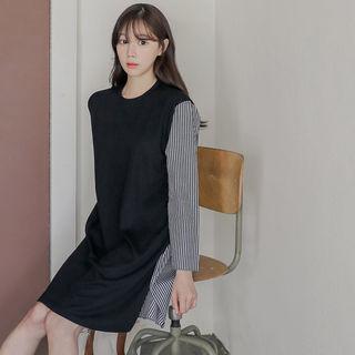 Stripe Back T-shirt Dress