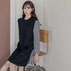 Stripe Back T-shirt Dress