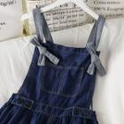 Denim Loose-fit Overall Dress