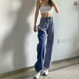 Irregular Straight-fit Jeans