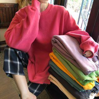 Oversize Crew-neck Pullover