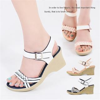 Strap Platform Heels