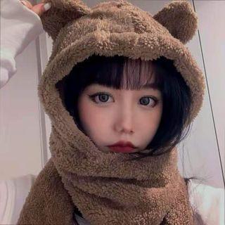 Ear Accent Fleece Beanie