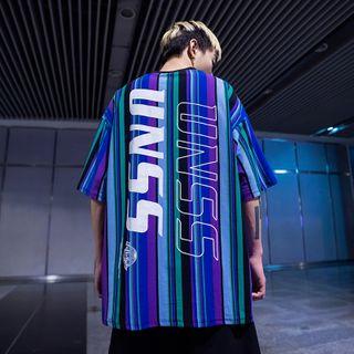 Striped Loose T-shirt