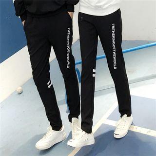 Couple Lettering Sweatpants