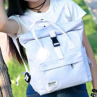 Roll-top Canvas Backpack