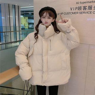 Plain Pocket Padded Coat
