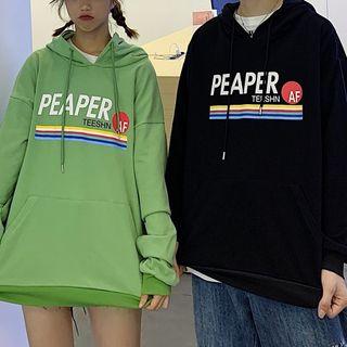 Couple Matching Printed Oversize Hoodie