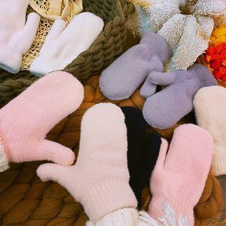 Plain Chenille Gloves