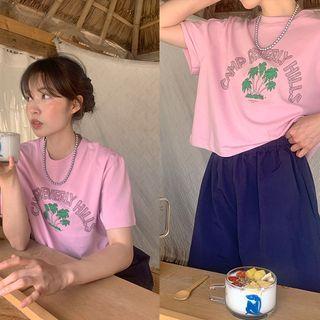 Palm Tree Crop T-shirt