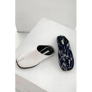 Plain / Printed Split-toe Mules