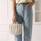 Knit Bucket Hand Bag