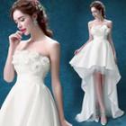Lace High Low Wedding Dress
