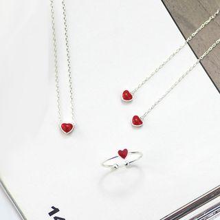 Heart Earring / Necklace / Ring